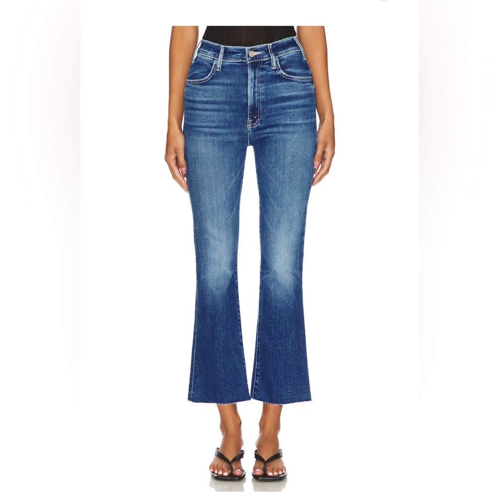 NWT MOTHER denim The Hustler Ankle Fray in Dirty Mary 34 - Picture 4 of 12
